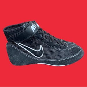 Nike Speedsweep VII 7 Athletic Wrestling Shoes Sneakers Youth 6Y Black